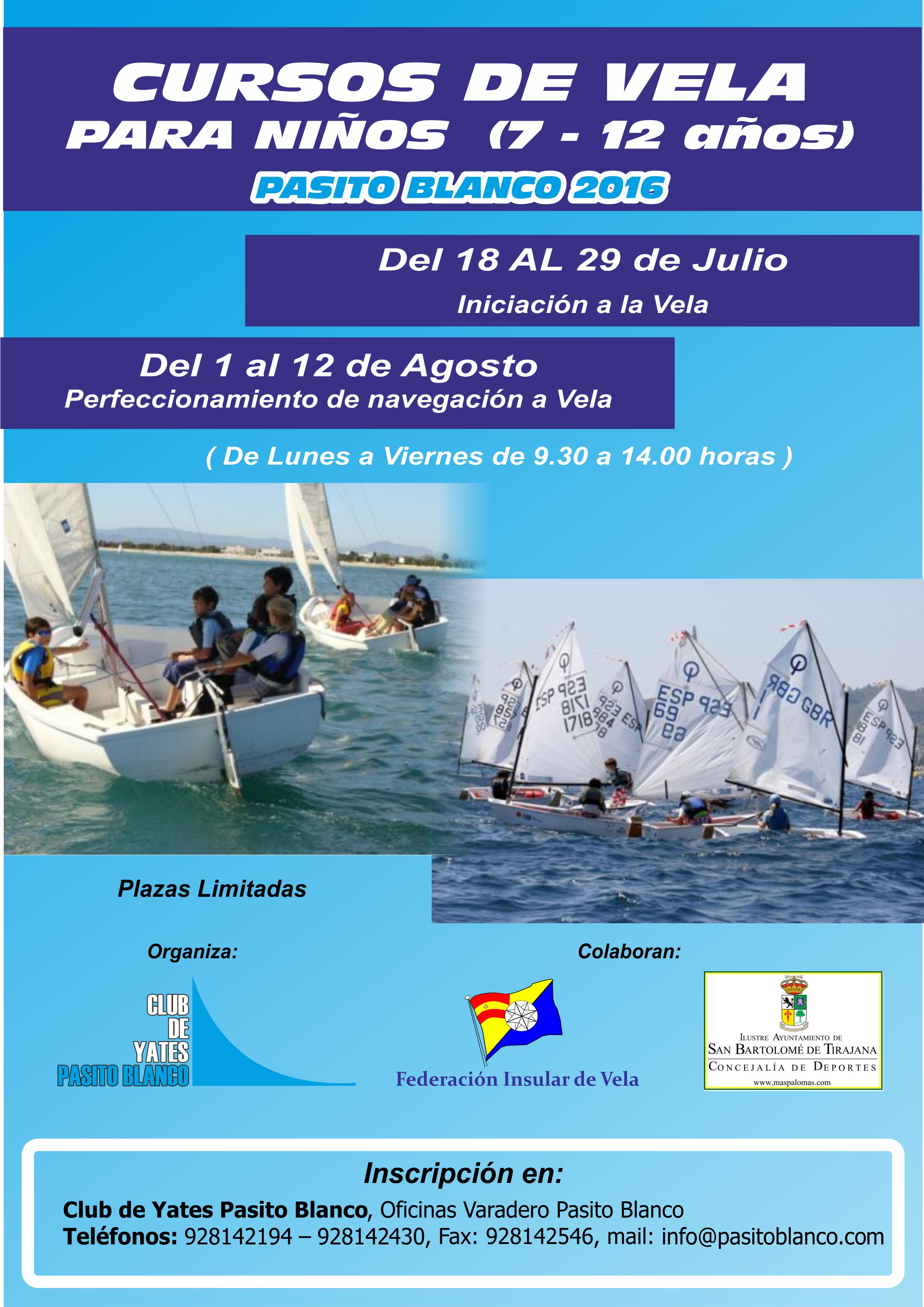 Cursos de Vela 2016