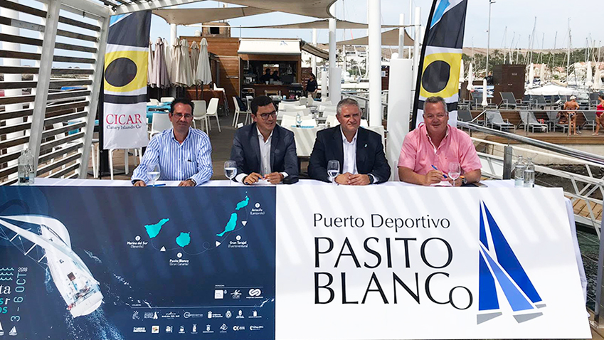 Presentación en La Punta Yacht Club de la IV Regata Puertos Canarios